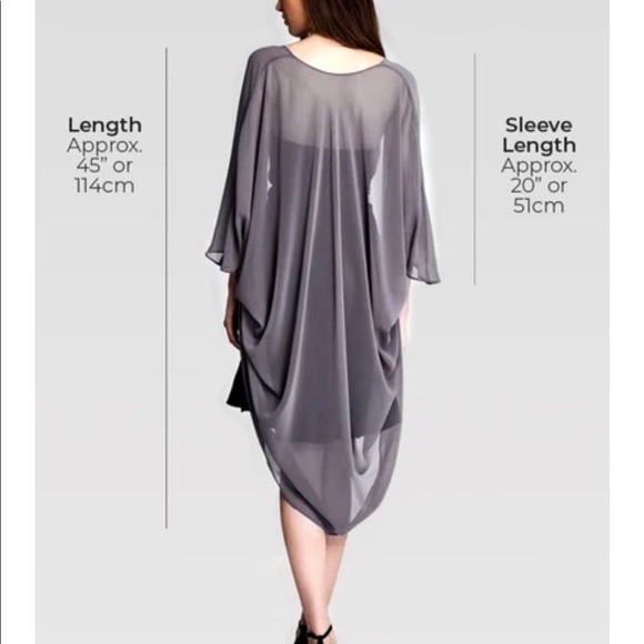 COPY - Rosie on Fire 🔥 Designer Chiffon Kimono Swimsuit coverup - Picture 6 of 7